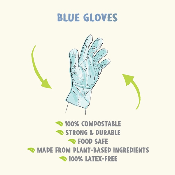 Advantages of blue gloves